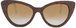 Женские солнцезащитные очки Woodeez Cat Eye, цвет оправы темно-коричневый, материал оправы дерево, цена, фото, характеристики.