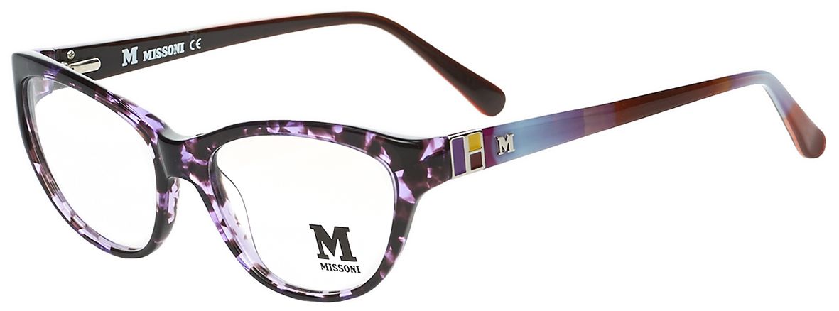 Женская оправа для очков Missoni MM142 c.04 - фото спереди и сбоку