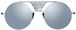 1 - Круглые солнцезащитные очки 40 Million Ceres SIL 610 с двойной перегородкой - фото спереди