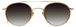 1 - Круглые солнцезащитные очки 40 Million Cool GLD 290 - фото спереди