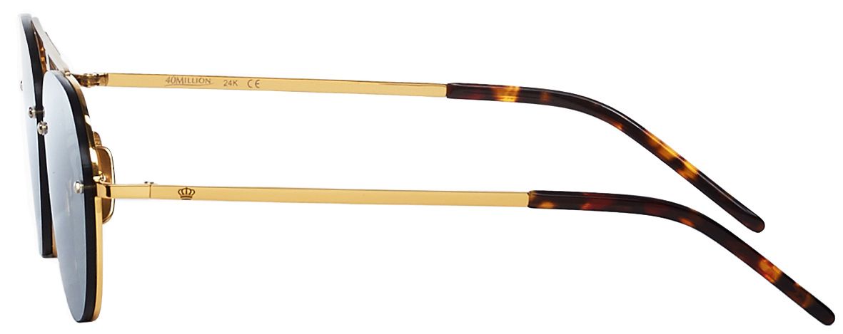 3 - Солнцезащитные очки 40 Million Echo GLD 610 (унисекс) - фото сбоку